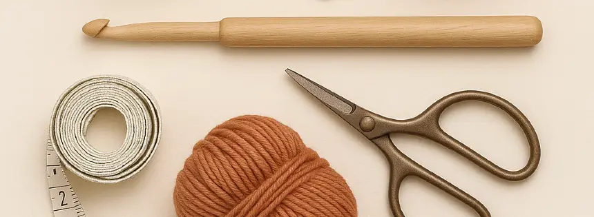 Material necesario para empezar a hacer crochet
