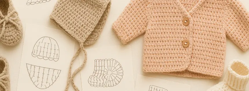 Patrones de bebés y niños a crochet