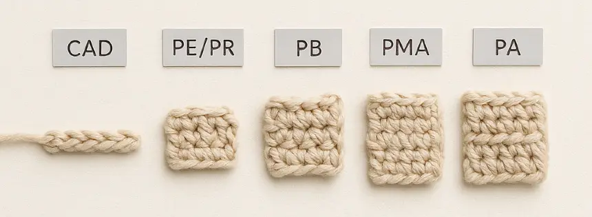 Puntos crochet